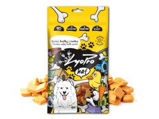 Mrazem sušené kuřecí kostky s mrkví 50 g